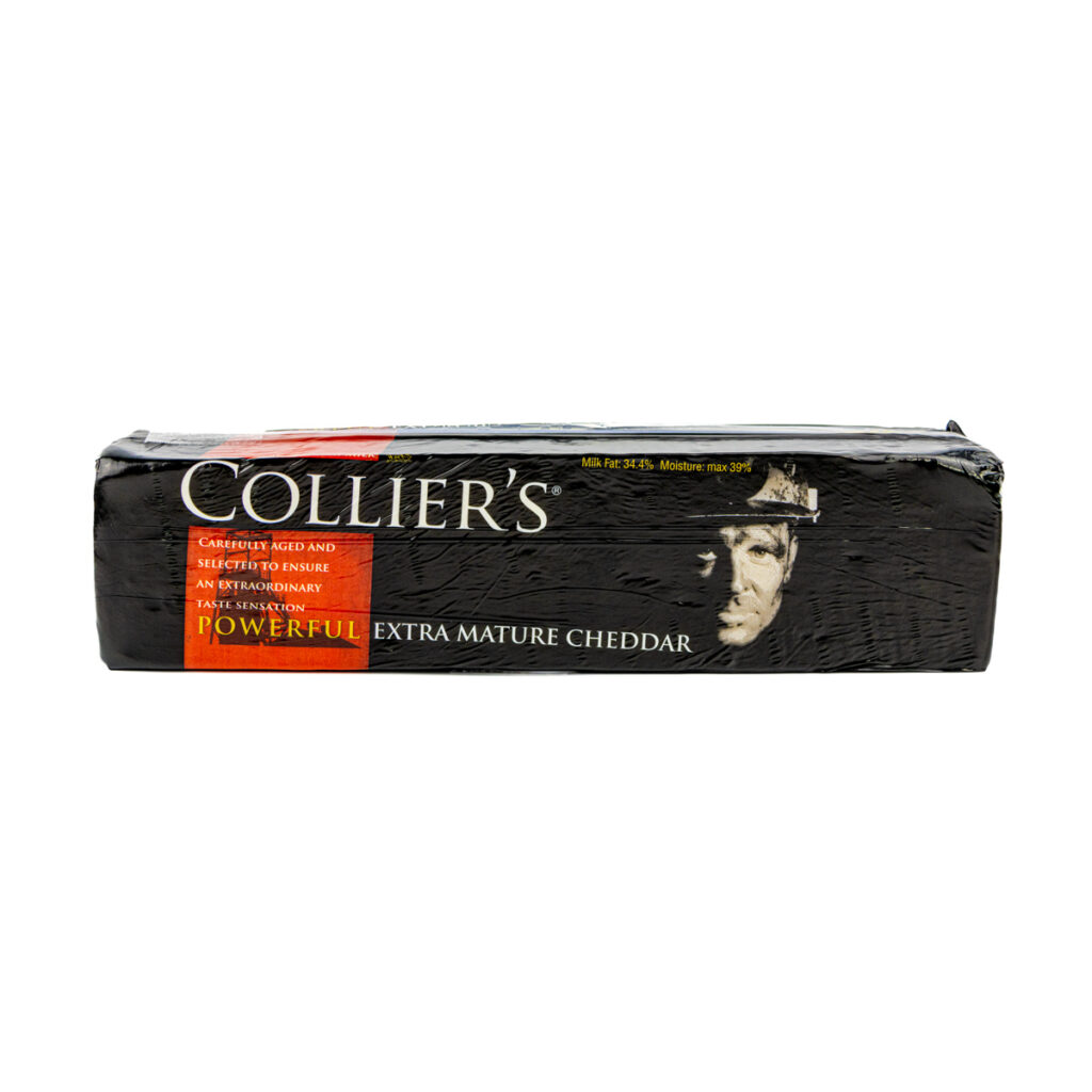 Colliers Extra Mature Cheddar Loaf Marin Cheese