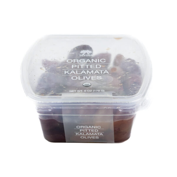 Divina Organic Pitted Kalamata Olives