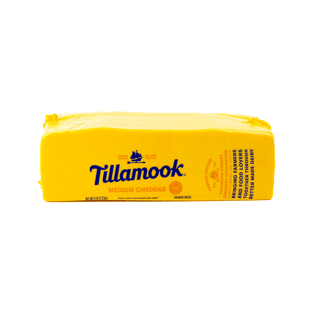 Tillamook Medium Colored Cheddar Loaf