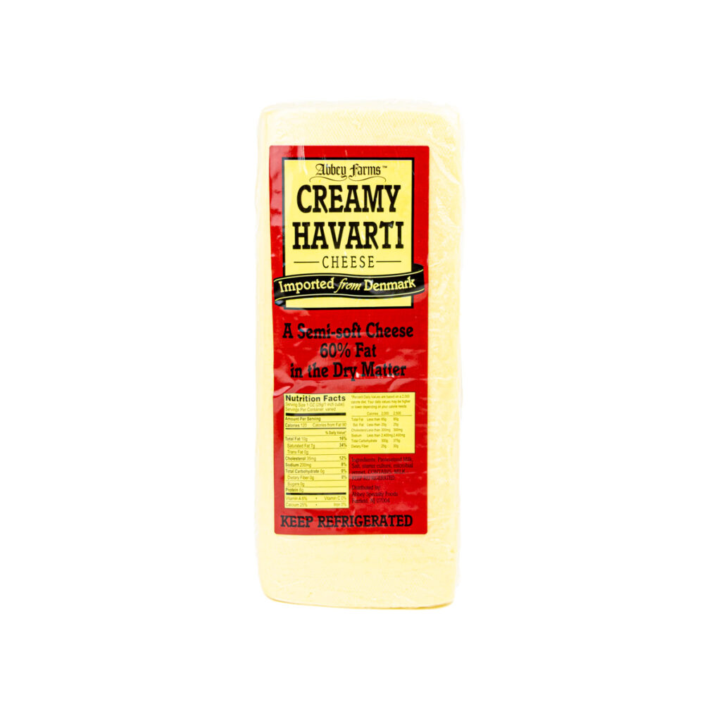 Creamy Havarti Marin Cheese