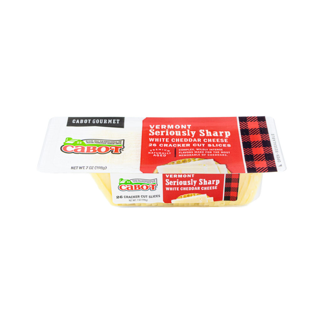 Cabot Seriously Sharp White Cheddar Cracker Cut – Marin Cheese